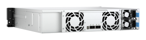 QNAP 12 x Total de compartimentos Sistema de armazenamento DAS - 2U Montável sobre rack - 0 x HDD Installed - Adequado par