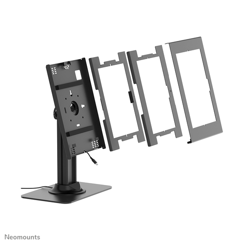 Boîtier de sécurité Neomounts pour Tablette - Touche Verrou - Noir