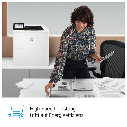 HP LaserJet Enterprise M611dn - Desktop Laserdrucker - Monochrom - 61 ppm Monodruck - 1200 x 1200 dpi Druckauflösung - Dup