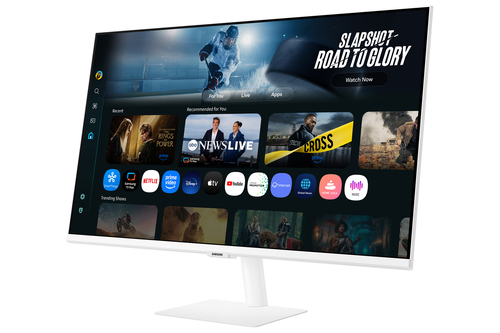 Moniteur LED intelligent Samsung S32FM703UU 32" Classe 4K UHD - 16:9 - Blanc - 81,3 cm (32") Viewable - LED Rétroéclairage