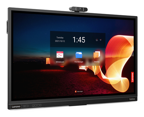 Lenovo ThinkVision T65 1651 mm 4K UHD LCD Collaboration Display - Cortex A73 - 4 GB - Infrared (IrDA) - Touchscreen - 16:9