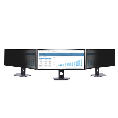 StarTech.com Privacy Screen For Dell P3424WE Curved Ultrawide 21:9 Monitor, Double-Sided, Computer Desktop Monitor Screen 