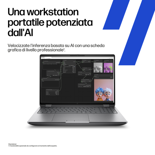 Workstation portatile - HP ZBook Fury G1i 40,6 cm (16") - WUXGA - Intel Core Ultra 7 255HX - 32 GB - 1 TB SSD - Lettore di