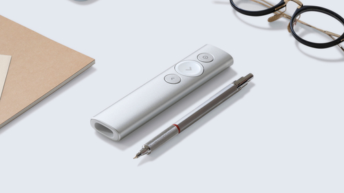 Logitech Spotlight Wireless Universal Remote Control - For Notebook, PC - Bluetooth - 30 m Operating Distance - Lithium Po