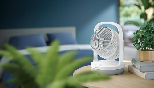 Desk Fan Philips - 3 Velocità - Bianco