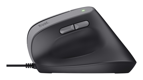 Trust Bayo II Maus - USB 3.0 Typ A - 6 Taste(n) - Schwarz - Kabel - 2400 dpi Auflösung - Scroll-Rad - Nur für Rechtshänder