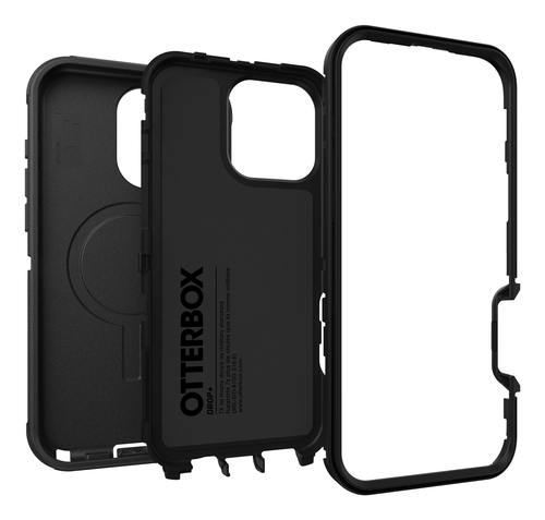 OtterBox Defender Estojo para Apple Smartphone - Texturizado - Preto - Varejo - 1 - Resistente a Danos, Resistente a queda