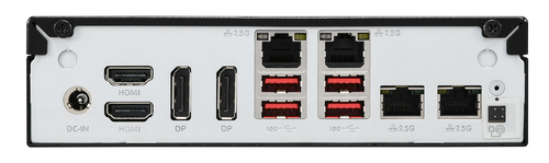 Shuttle XPC DN11H7 Barebone-System - 2U Desktop - Socket BGA-1528 - 1 x Prozessor-Support - Intel Core Ultra 7 155H 1,40 G