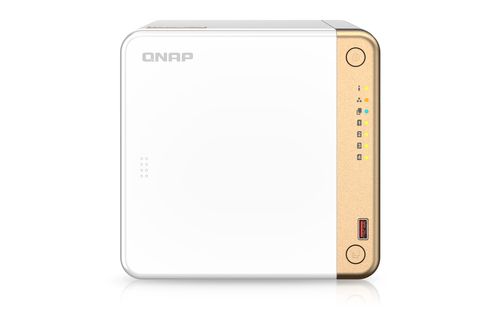 QNAP Turbo NAS TS-462-4G 4 x Total Bays SAN/NAS Storage System - 4 GB Flash Memory Capacity Celeron N4505 Dual-core (2 Cor