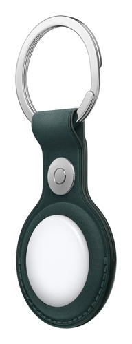 Apple AirTag FineWoven Key Ring - Dark Green. Type: Case, Product colour: Green, Brand compatibility: Apple. Package weigh