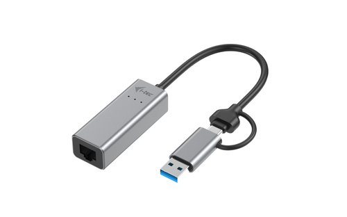 i-tec 2.5Gigabit Ethernet Adapter for Computer, Notebook, Tablet - 2.5GBase-T - Portable - USB 3.1 Type C - 1 Port(s) - 1 