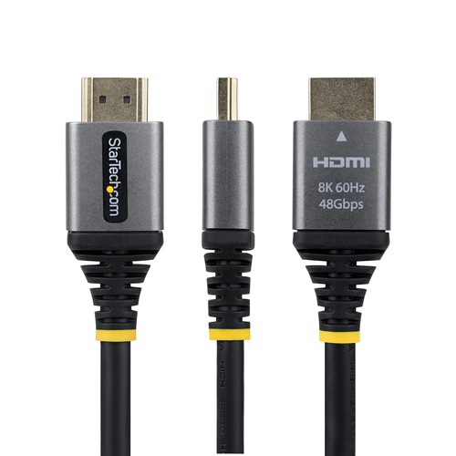 StarTech.com HDMM21V1F. Kabellänge: 0,3 m, Anschluss 1: HDMI Typ A (Standard), Connector 1 gender: Männlich, Anschluss 2: 