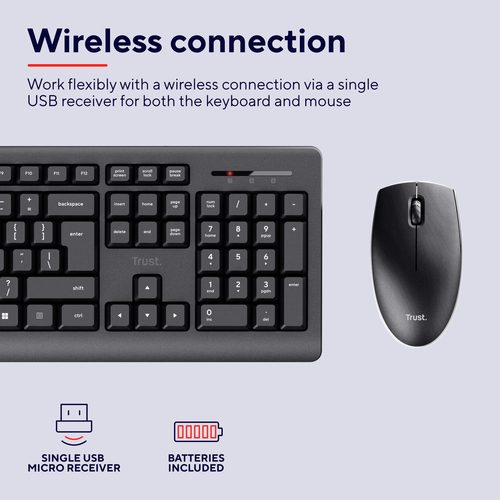 PRIMO WIRELESS DESKSET DE