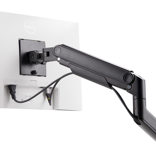 StarTech.com Monitor Desk Mount for up to 49in 32:9 Ultrawide Curved Screen, Mechanical Spring Arm, C-Clamp/Grommet, Max W