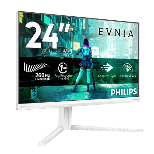 Philips 24M2N3201P 24.0" (61.0 cm) Class Full HD LED Monitor - 16:9 - 23.8" (60.5 cm) Viewable - Fast IPS - WLED Backlight