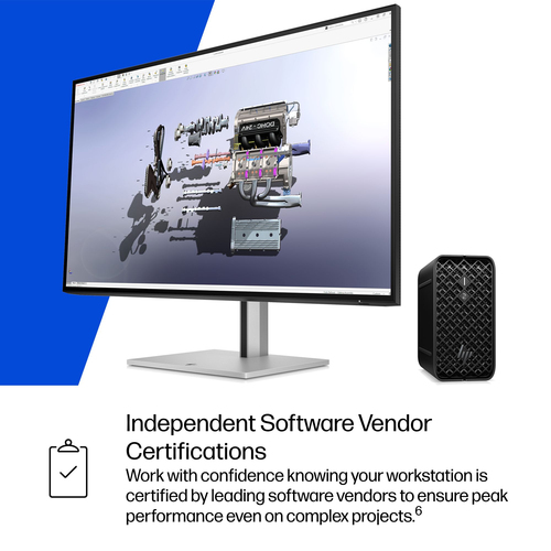 HP Z2 G1a Wolf Pro Security Edition. Processor frequency: 3 GHz, Processor family: AMD Ryzen AI Max+ PRO, Processor model: