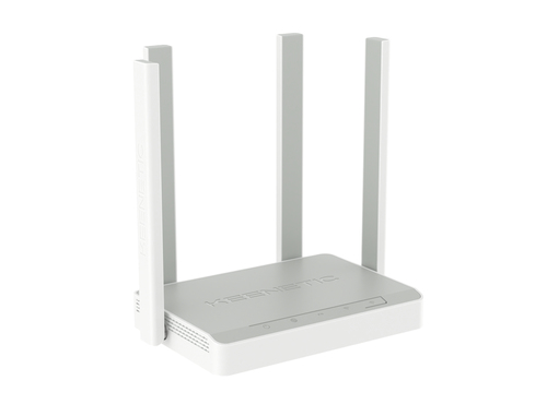 Keenetic Skipper AC1200 Mesh Wi-Fi 5 Router with a 4-Port Gigabit Smart Switch and USB Port. WAN connection type: RJ-45, W