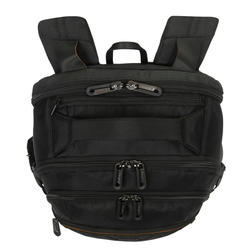 Targus TBB664GL. Rucksack-Typ: Reiserucksack, Produkthauptfarbe: Schwarz, Färbung: Einfarbig. Breite: 400 mm, Tiefe: 120 m