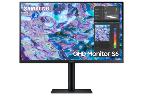 Samsung S27B610EQU 27" Class WQHD LCD Monitor - 16:9 - Black - 68.6 cm (27") Viewable - In-plane Switching (IPS) Technolog