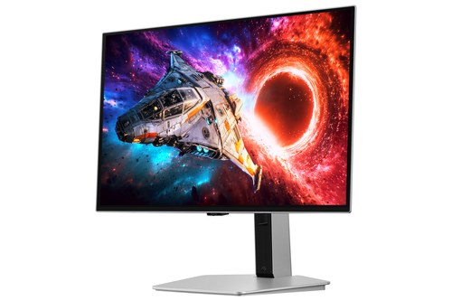 Samsung Odyssey OLED G8 S27HG800SU 27 Zoll Klasse 4K UHD Gaming-OLED-Monitor - 16:9 Format - Silber - 68,6 cm (27 Zoll) Vi