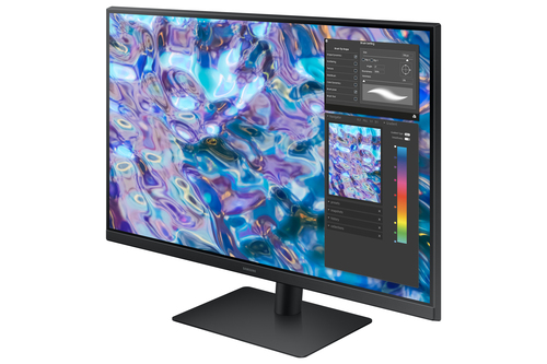 Samsung S27B610EQU 27" Class WQHD LCD Monitor - 16:9 - Black - 68.6 cm (27") Viewable - In-plane Switching (IPS) Technolog