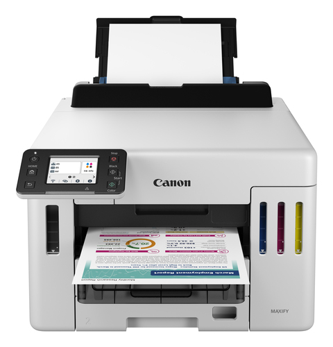 Canon MAXIFY GX5550 Desktop Wireless Inkjet Printer - Colour - 600 x 1200 dpi Print - Automatic Duplex Print - 600 Sheets 