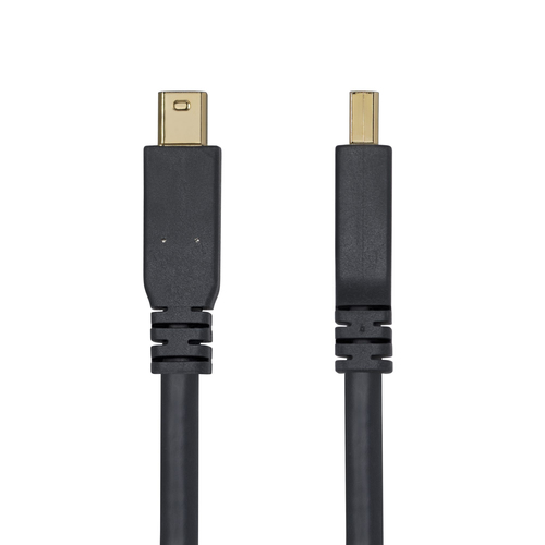 StarTech.com 10ft (3m) Mini DisplayPort to DisplayPort 1.4 Cable, 8K 60Hz HBR3 HDR, UHD 4K 120Hz, mDP to DP Cord - 10ft Mi