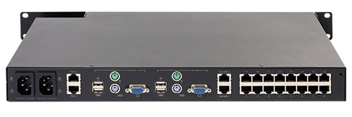 APC by Schneider Electric KVM Switchbox - 16 Computer(s) - UXGA - 1600 x 1200 - 1U - Rack-mountable