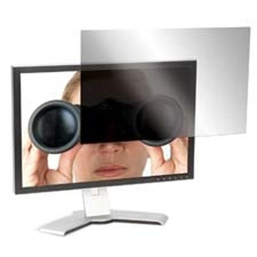 Targus ASF220WEU Anti-glare Privacy Screen Filter - Black, Transparent - For 55.9 cm (22") Widescreen LCD Desktop/Laptop, 