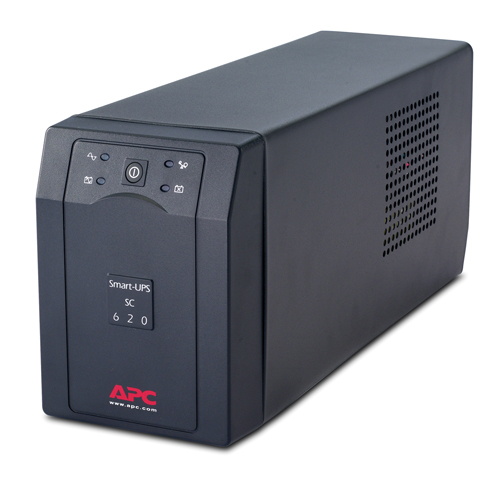 APC Smart-UPS, Line-Interactive, 0.62 kVA, 390 W, Sine, 50/60 Hz, 320 J