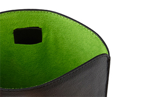 Acer Tasche Tablet - Schwarz, Grün - Polyurethan-Kunstleder Körper