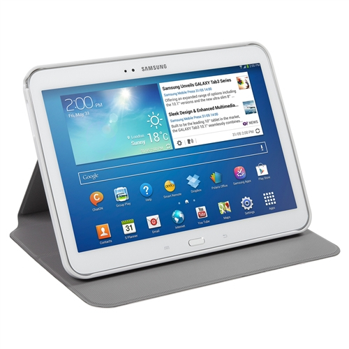 Borsa rigida per il trasporto Targus EverVu THZ45203EU (Folio) per 25,7 cm (10,1") Tablet - Rosso - Antipolvere, Resistent