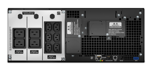 APC by Schneider Electric Smart-UPS On-Line UPS Online de Dupla Conversão - 6 kVA/6 kW - 4U Montável sobre rack - 230 V AC