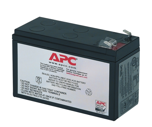 APC RBC2. Akku-/Batterietechnologie: Plombierte Bleisäure (VRLA), Anzahl enthaltener Akkus/Batterien: 1 Stück(e), Produktf