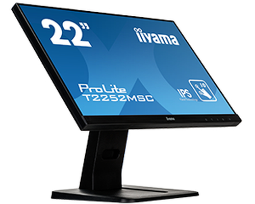 iiyama ProLite T2252MSC-B1. Taille de l'écran: 54,6 cm (21.5"), Résolution de l'écran: 1920 x 1080 pixels, Type HD: Full H