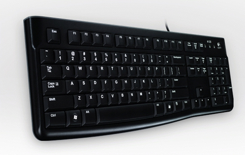 Tastiera Logitech K120Cavo Connettività - USB Interfaccia - Italiano - USB Interfaccia - Italiano