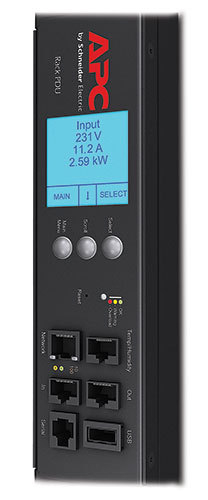 APC Switched Rack PDU. PDU-Typen: Messgerät, pro Steckdose abgerechnet, Geändert, Rack-Kapazität: 0U, Typ: Einphasig. Anza