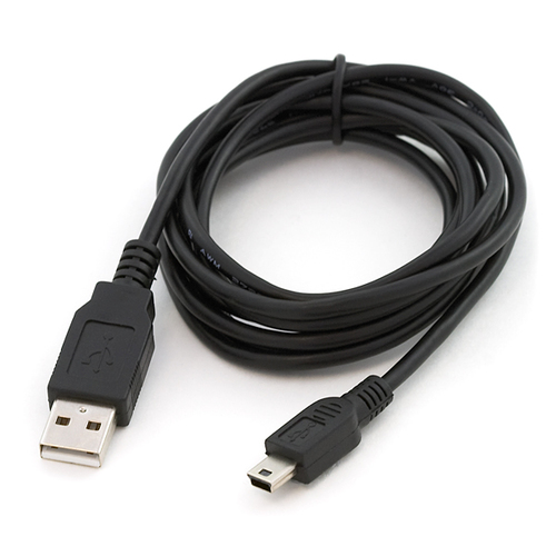 Origin 5 m USB Datentransferkabel - 1 - Zweiter Anschluss: 1 x 5-pin Mini USB 2.0 Type B - Male - 480 Mbit/s - Schwarz
