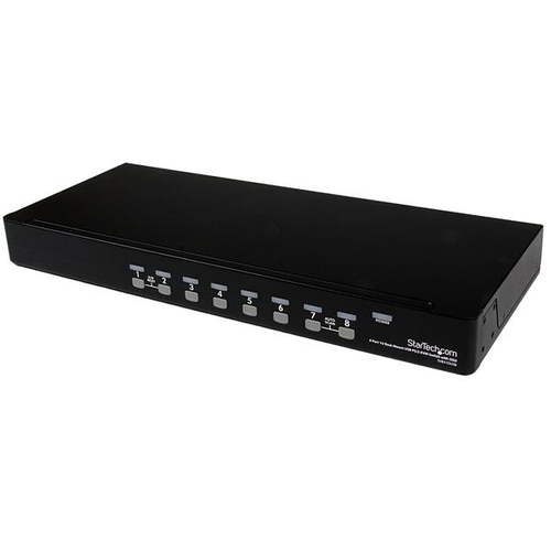 StarTech.com SV831DUSBGB. Tastatur Porttyp: USB, PS/2, Video Porttyp: VGA. Auflösung (maximal, analog): 1920 x 1440 Pixel,