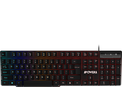 JUICE Recon Ocelot Gaming Keyboard - Full-size - Cable Connectivity - USB Interface - RGB LED - English - QWERTY Layout - 