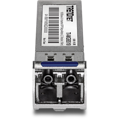 Trendnet TI-MGBS10. SFP Transceiver-Typ: Faseroptik, Maximale Datenübertragungsrate: 1250 Mbit/s, Schnittstelle: SFP. Prod