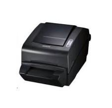 Bixolon SLP-TX400. Print technology: Thermal transfer, Maximum resolution: 203, Print speed: 178 mm/sec. Supported paper w