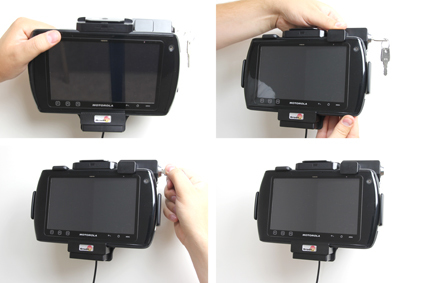 Brodit Wired Cradle for Tablet PC - Charging Capability