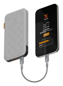 Xtorm FS5100U. Battery capacity: 10000 mAh, Battery technology: Lithium Polymer (LiPo). Fast charging technology: Quick Ch