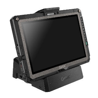 Getac Office Dock Docking Station für Tablet-PC - 90 W - 4 x USB-Anschlüsse - 2 x USB 2.0 - 2 x USB 3.0 - Netzwerk (RJ-45)