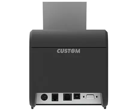 Custom P3L Retail, Hospitality, Business Direktthermodrucker - Monochrom - Wandhalterung - Quittungsdruck - Ethernet - USB