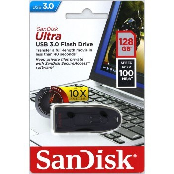 SanDisk 124109. Capacidade: 128 GB, Interface de dispositivo: USB Type-A, Versão USB: 3.2 Gen 1 (3.1 Gen 1), Velocidade de