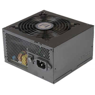Antec NE550M GB. Total power: 450 W, AC input voltage: 100 - 240 V, AC input frequency: 47 - 63 Hz. Motherboard power conn