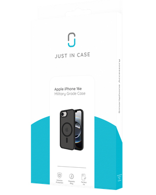 Just in Case 8505552. Case type: Cover, Brand compatibility: Apple, Compatibility: iPhone 16e, Maximum screen size: 15.5 c