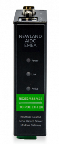 NLS-EX-232-01 REMORA SERIAL PORT TO ETHERNET MODULE W/ POE.
